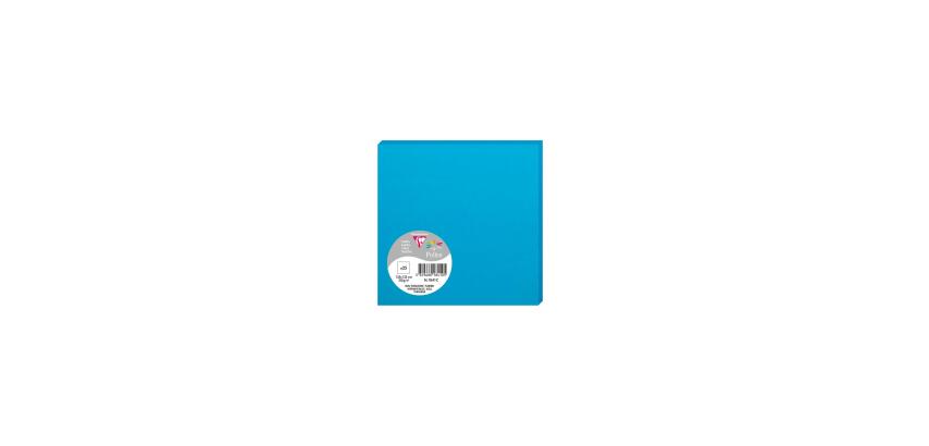 Paquet de 25 cartes simples Pollen 135x135mm 210g/m²