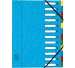 Clasificadores Harmonika ® lomo extensible Con gomas y ventanas troqueladas - Tamaño: 24,5x32 cm para: A4
