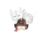Graffy Pop Mask, Garçon - Gris