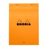 Bloc agrafé N°16 A5 80 feuilles lignées + marge 80 g - Orange