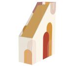 Terracotta, Porte magazines 25 x 10 x 32,5 cm