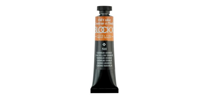 Peinture à l'huile extra-fine tube 20ml - Cadmium orange