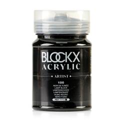 Feine Acrylfarbe 500ml, Acrylic Artist - Lampenschwarz