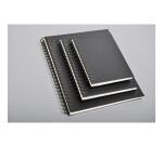 Album Esquisse carnet spiralé 100F 18x24cm 90g - Noir