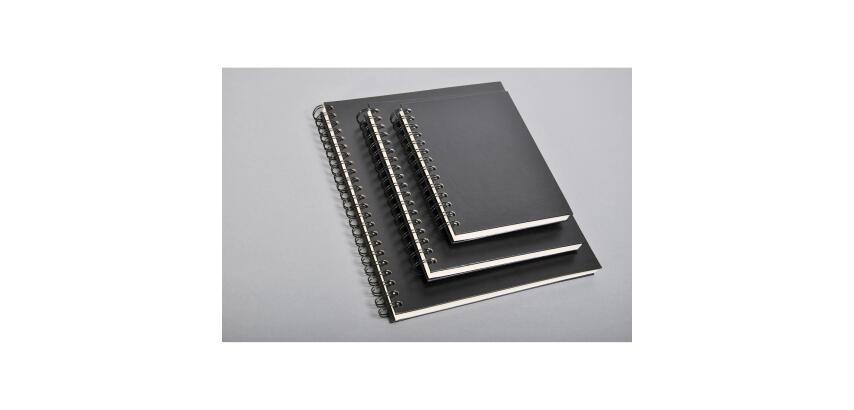Album Esquisse carnet spiralé 100F 18x24cm 90g - Noir