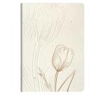Tulip paper, Carnet cousu fil A5 14,8x1 cm, 64 pages, dots