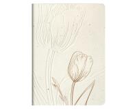 Tulip paper, Carnet cousu fil A5 14,8x1 cm, 64 pages, dots