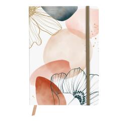 Evanescence, Day-to-Day Journal A5, 96 Blatt dot, dehnbare Innentasche, Lesezeichen, Gummizugverschluss - Mehrfarbig