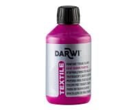 DARWI Flacon de 250 ml de Peinture Textile Opaque - Rubis