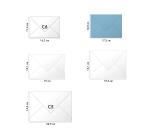 25 enveloppes 128x172mm Diploma gommées - extra blanc