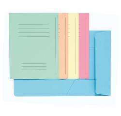 Pack of 50 printed 3 flap folders SUPER 210 - 24x32cm