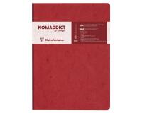 Cahier brochure Age Bag A4 192 pages ligné - Rouge