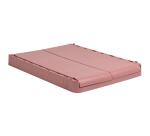 The Smart Case, klappbare Maxi-Box A4+, Skandi - Altrosa