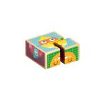 Cubes bois, Super Héros Fruits-Légumes - Multicolore