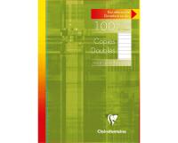 Copies doubles sous étui A4 100 pages non perforées ligné