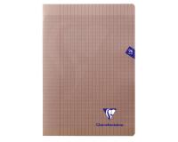 Cahier piqué Mimesys A4 96 pages grands carreaux couverture polypropylène