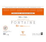 Fontaine paquet 4 bords frangés 5F 56x76cm 300g grain satiné