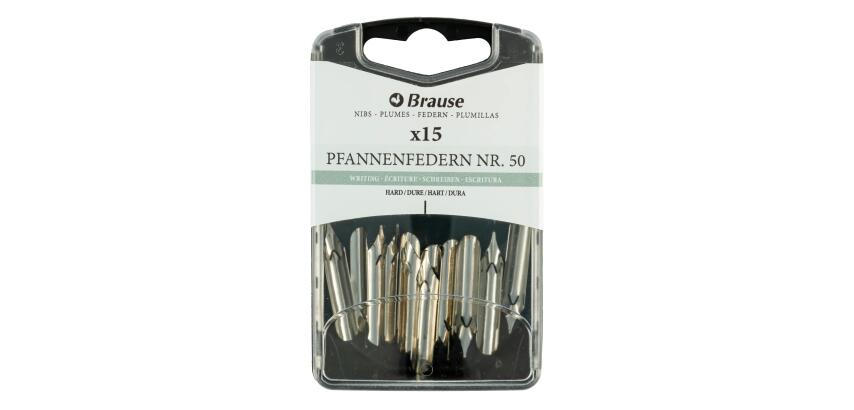 Boîte 15 plumes Pfannen