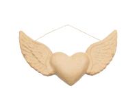 Ex-voto coeur avec ailes - Kraft
