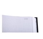 Registre 29,7x21cm 5x5 folioté 300 pages - Noir toilé
