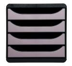 BIG-BOX Metallic black/metallic silver - Silver