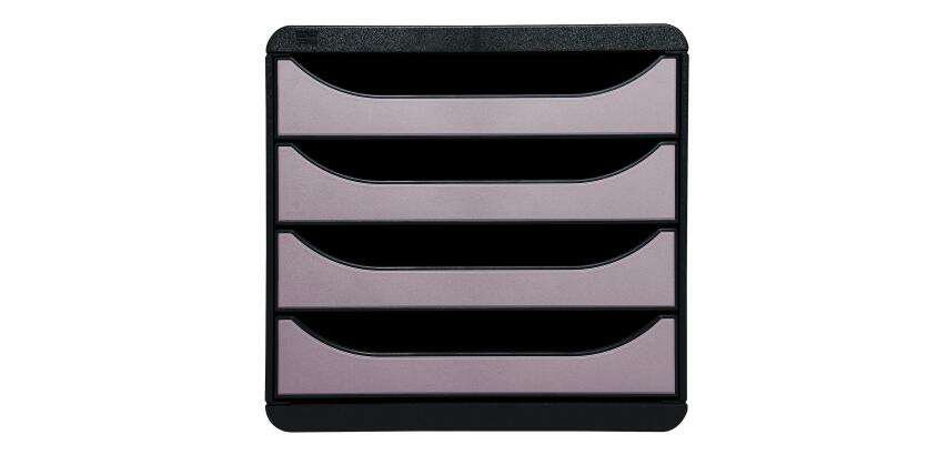 BIG-BOX Metallic black/metallic silver - Silver
