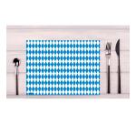 Tray of 400 recycled embossed paper placemats 80g/m2, Bavaria - Format 30x40cm - Bavaria