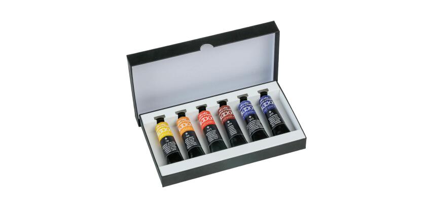Ölfarben 6x20ml, Set Primärfarben