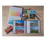 Fotoalbum met hoesjes 200 foto's 10 x 15 cm - zwart