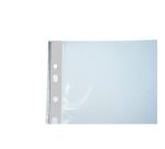 Pk 10 Punch Pockets PP A4 0.09mm Clear - Crystal