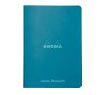 Rhodia Couleur Notebook - A5 - Dotted - Side Stapled - Peacock