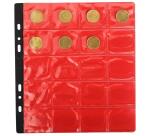 Exacompta Coin Binder Refills (20x4cm diam pouches) - Crystal