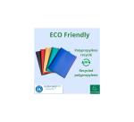 <em>Halbstarres Sichtbuch aus recyceltem PP, 60 Hüllen Opak - Verschiedene Farben</em>