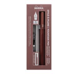 Rhodia Script Fountain Pen Nib F - Brown