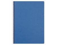 Cahier reliure intégrale Age Bag A4 100 pages ligné + marge - Bleu