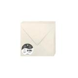 NATURA 100% RECYCLÉ, Paquet de 20 enveloppes Pollen 165x165mm 120g/m2 - Natura