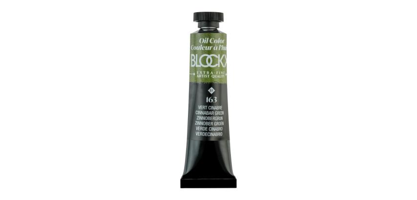 Peinture à l'huile extra-fine tube 20ml - Vert cinabre