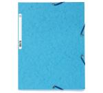 Exacompta Elasticated Folder, 3-Flap, Pressboard 400gsm A4 - Pastel colours assorted