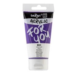 Darwi For You, Acrylfarbe, Tube 75 ml - Hellviolett