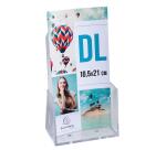 Exacompta 1 Pocket Literature Holder / Counter Display DL - Crystal