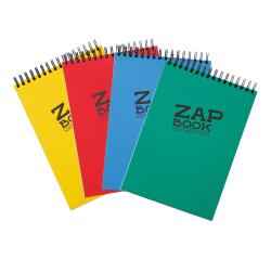 Zap Book bloc spiralé 120F A3 80g - Assortiment mixte