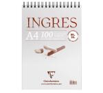 Ingres Etude bloc spiralé 100F A4 80g
