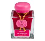 Encre 1670 à paillettes dorées 50ml - Fuchsia de Magellan