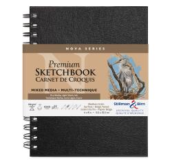 Nova Series, Skizzenbuch mit Spiralbindung, 50 Blatt 15,2x20,3cm 150g - Beige