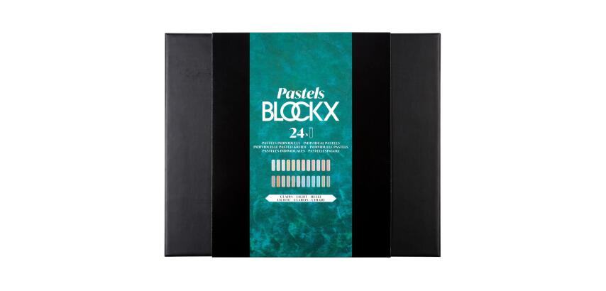 BLOCKX Soft Pastel Set - 24 Light Tones