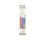 Tube de 12 crayons de couleur double pointes - Multicolore