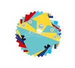 Boîte créative, Origami avions/fusées - Bleu