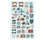 TRAVELER'S NOTEBOOK, Notitieboek van 112 pagina's in het formaat 12x17,5 cm - Tijd om te ontspannen