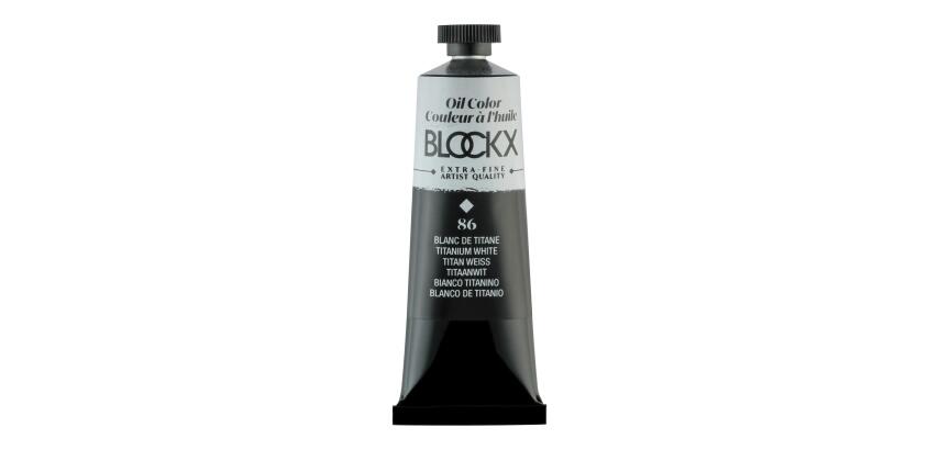 Ölfarbe, Titanweiß - Tube 35ml - Titanweiß