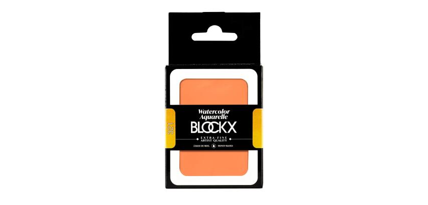 Aquarellfarbe, Kadmium rot-orange - Großer Napf 18ml - Cadmium Rot-Orange